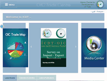 Tablet Screenshot of icdt-oic.org